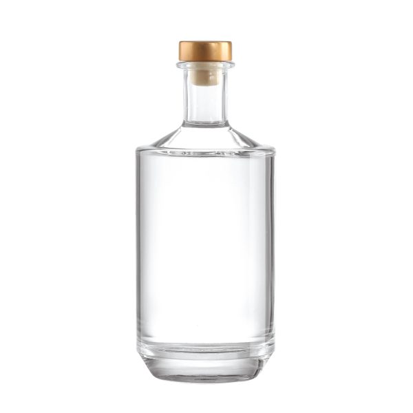 glass rum bottle