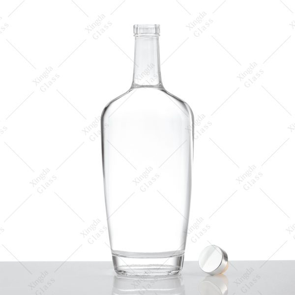 500ml 750ml Tequila Gin Whiskey Liquor Glass Bottle For Sale