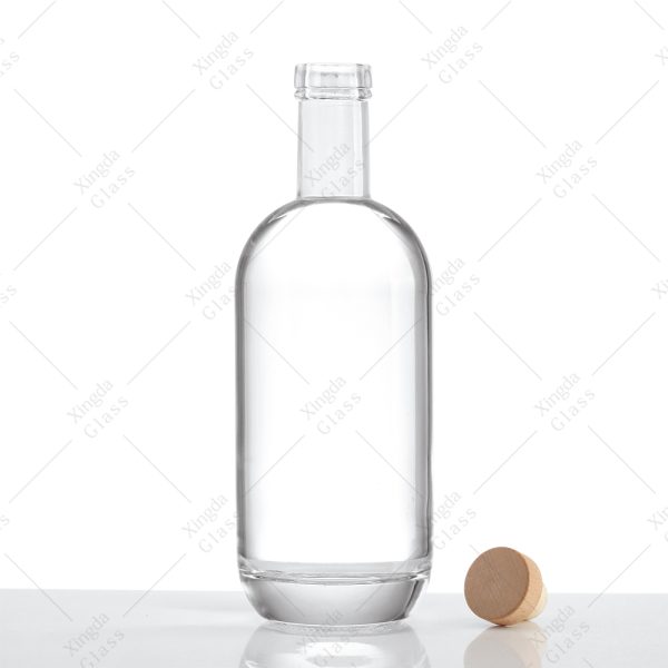 Xingda Customize 100Ml 200Ml 330Ml 500Ml 750Ml 1000Ml Empty Vodka Whisky Gin Tequila Brandy Rum Glass Bottles