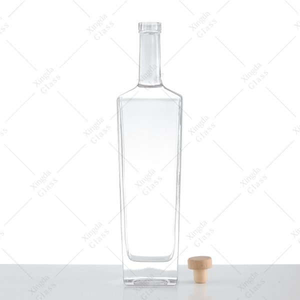 Brandy Gin Rum Tequila Vodka Spirit Bottle Factory With Lid