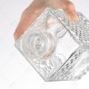 Square Vodka Whiskey Rum Tequila Glass Bottle Manufacturer