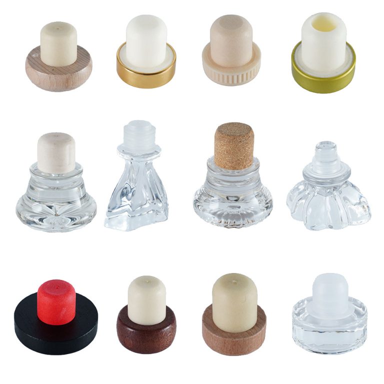 glass bottle cork cap