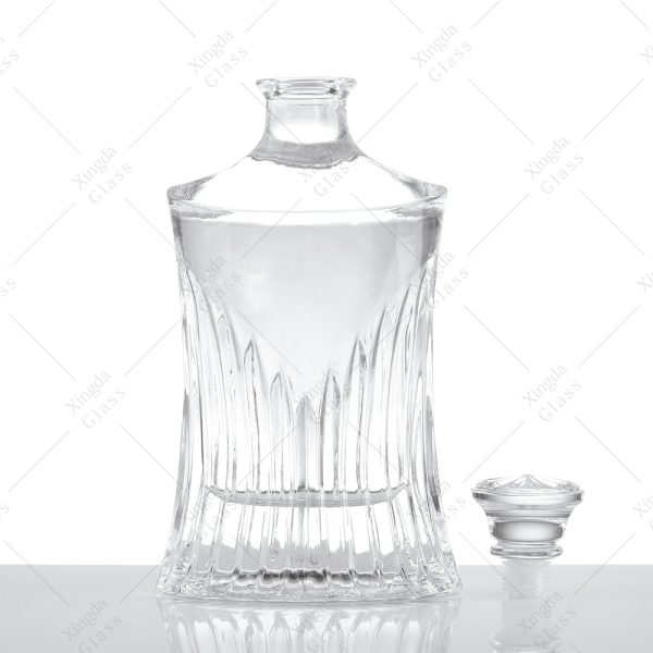IMG_2633 750Ml Vodka Bottle Wine Liquor Glass Bottle 750Ml Gin Bottles With Cork