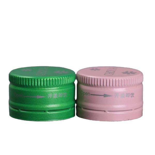主图_003 Water and Beverage Glass Bottle Cap Aluminum Wine Screw Caps