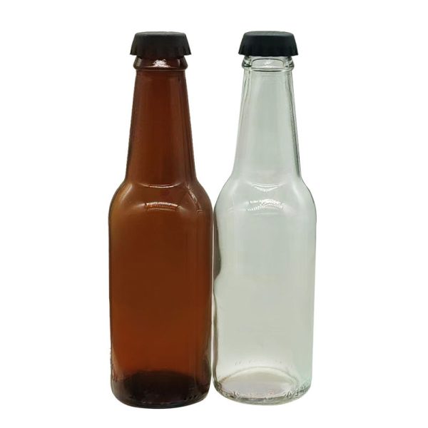 330ml 330cc Amber Belgian Beer Glass Bottle