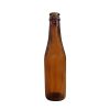 330ml 330cc Amber Belgian Beer Glass Bottle