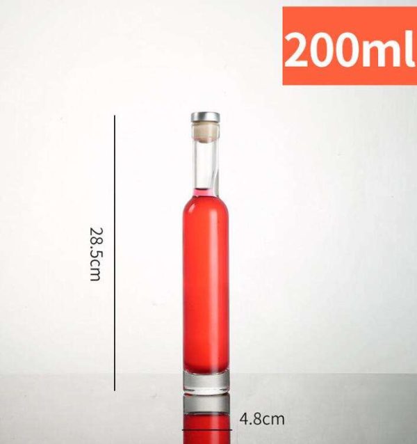 主图_006 375ml Ice Wine Bottles & 500ml Liquor Bottles with Cork Stoppers