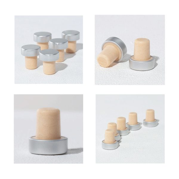 Customizable Lightweight Eco-Friendly T-Shaped Alumina Bottle Stopper