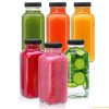 glass water juice Glass Bottles with lids