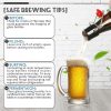 Amber Glass Beer Bottles for Home Brewing