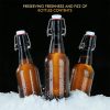 Amber Glass Beer Bottles for Home Brewing
