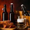 Amber Glass Beer Bottles for Home Brewing