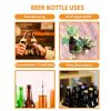 Food Grade Amber Glass Longneck for Home Brewing