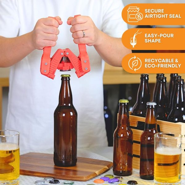Food Grade Amber Glass Longneck for Home Brewing