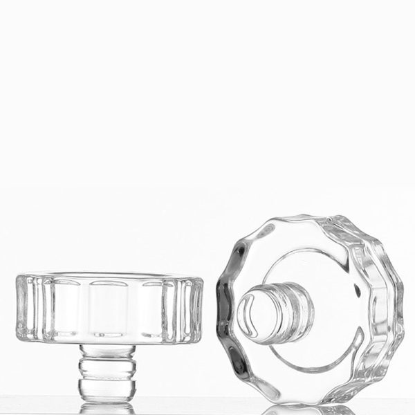 Customized Glass Caps Wine Bottle T Cork Lid Cap Stopper