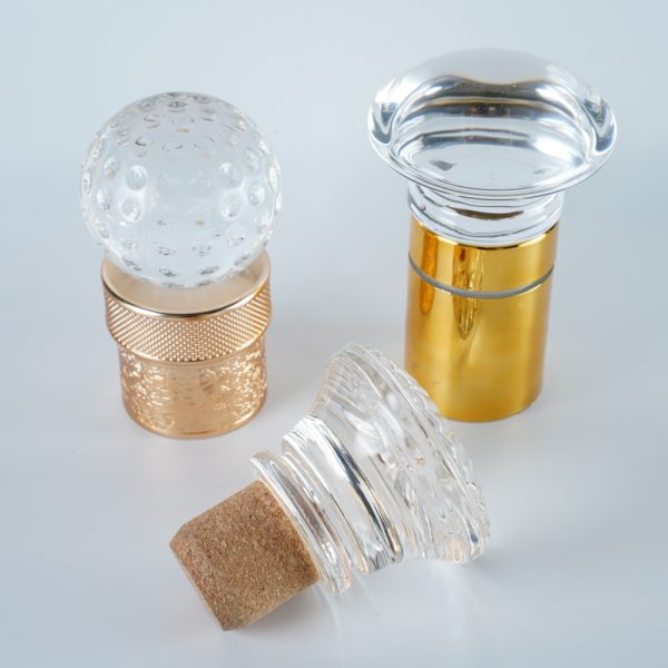 Wholesale New Design Glass Bottle Caps Lids