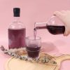 Clear Empty Heavy Base Wine Bottles with Cork Lids for Wine Whiskey Soda Beer Juices Beverages